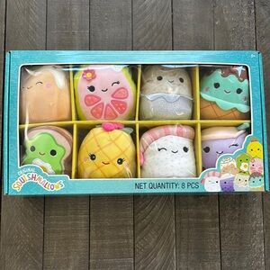 Squishmallows Food-Themed Mini Plush Set